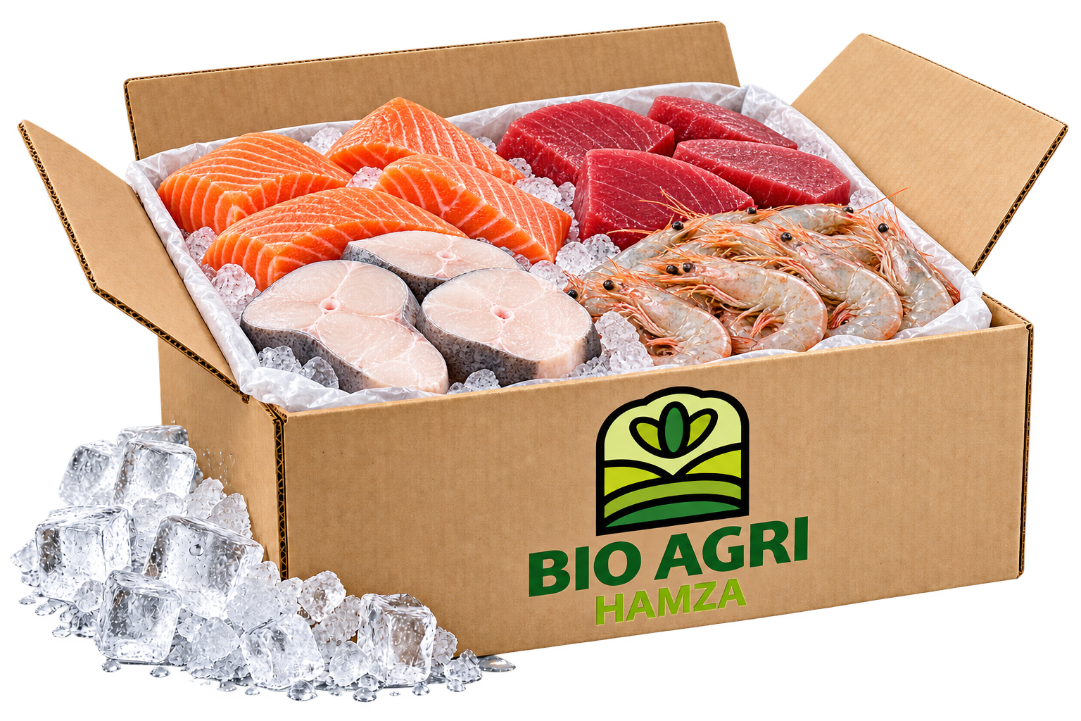 Sélection poissons et fruits de mer